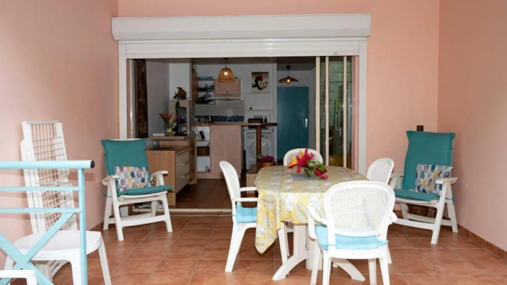 Διαμέρισμα Studio Charmant Avec Vue Sur La Mer A Le Gosier 42 M² Terrasse